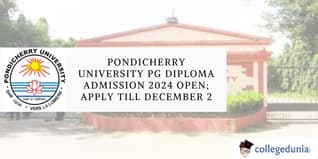 Pondicherry University PG Diploma Admission 2024 Open; Apply till December 20